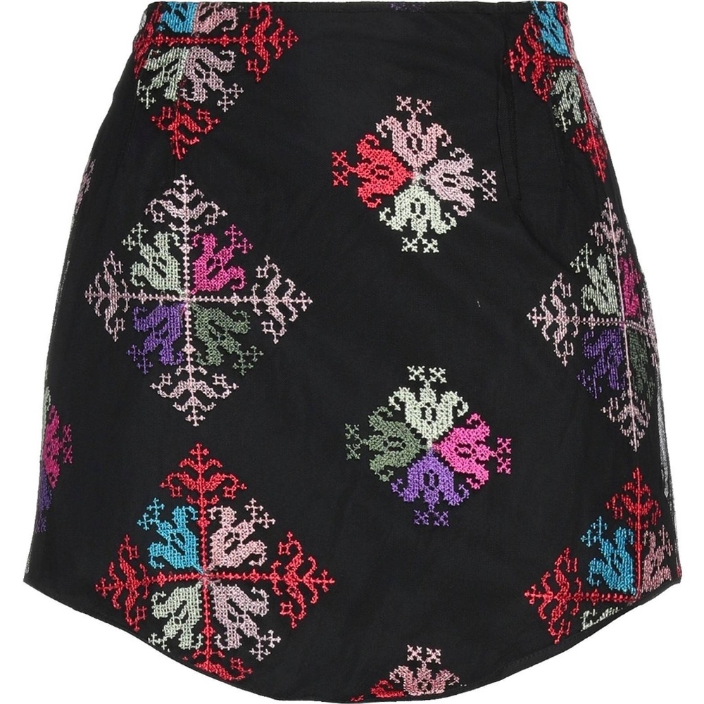 Beautiful Embroidered mini Skirt